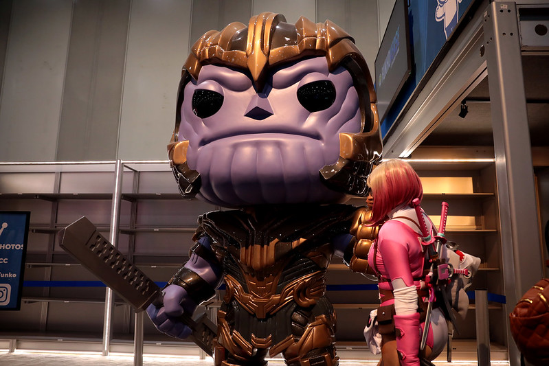Thanos Funko statue